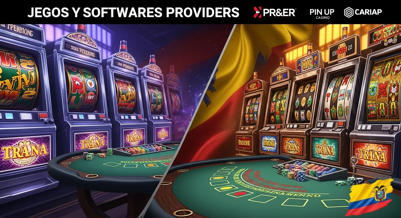 Proveedores de juegos y software bono pinup bet 